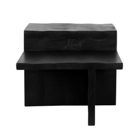 Rechteckiger Sofa Tisch Flash aus Mangobaum Massivholz modern – Ansicht 3