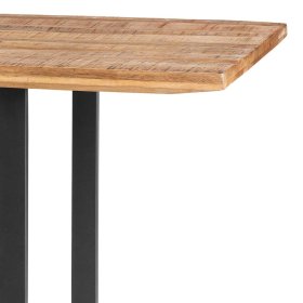 Tisch Esszimmer Exeta im Industrie und Loft Stil mit Bügelgestell – Ansicht 3