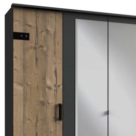 Schlafzimmermöbel modern Vedra im Industrie Stil Made in Germany (vierteilig) – Ansicht 13