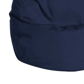 Wohnzimmer Sitzsack Ladidas in Blau Microfaser – Ansicht 2