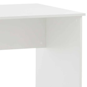 Weißer Schreibtisch Damyant Made in Germany mit Knieraumblende – Ansicht 4