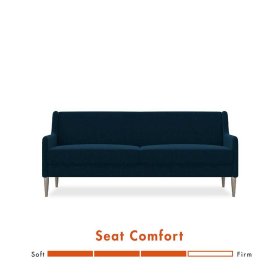 Dreisitzer Sofa Crane in modernem Design - Dunkelblau – Ansicht 8