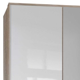 Jugendkleiderschrank Fashiona mit Spiegeltür und zwei Schubladen – Ansicht 3
