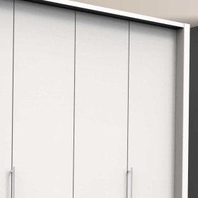 Falttüren Schlafraumschrank Emiliano in Weiß Made in Germany – Ansicht 5