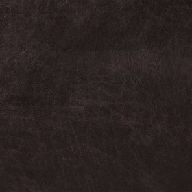 Retro Polsterhocker Lonzavez in Schwarz Recyclingleder im Retrostil – Ansicht 4