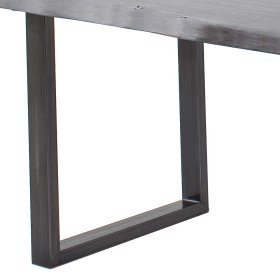 Esstisch Glamorga mit natürlicher Baumkante im Industry und Loft Stil – Ansicht 5