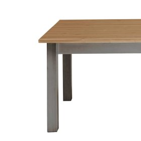 Kiefer Esstisch Candabria in Grau Braun im Landhausstil – Ansicht 4