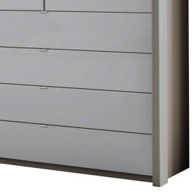 Schlafzimmer Set Kosnira in Braun und Hellgrau Made in Germany (vierteilig) – Ansicht 10