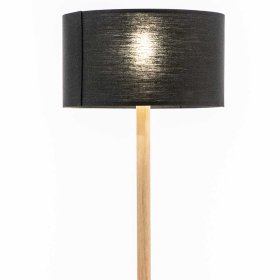 Stehlampen Live in Schwarz und Buchefarben 135 cm hoch – Ansicht 5