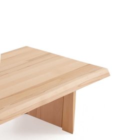 Wangen Couchtisch Studion aus Kernbuche Massivholz 80 cm tief – Ansicht 3