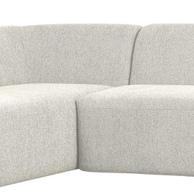 Skandi Design Couchecke Gordon in Cremefarben meliert mit Armlehne – Ansicht 9