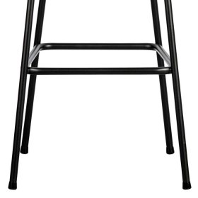 Retrostil Hochhocker Merkur in Beige mit 79 cm Sitzhöhe – Ansicht 4