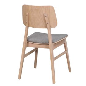 Premium Essgruppe Vurian im Skandi Design mit sechs Stühlen (siebenteilig) – Ansicht 8