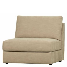 Einsitzer Couch Pilamonia in Beige Modulsofa Element – Ansicht 2