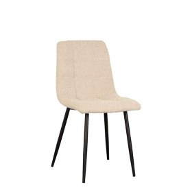 Esszimmerstuhl Joyma aus Boucle Stoff im Skandi Design – Ansicht 1