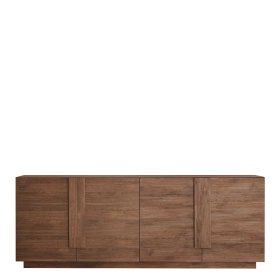 Großes Esszimmersideboard Tryvial mit 4 Drehtüren 90 cm hoch – Ansicht 1