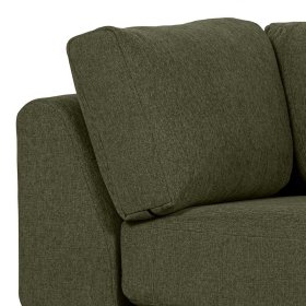 Modul Sofa Chaiselongue Skaceto in Dunkelgrün 200 cm breit – Ansicht 5