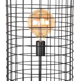Stehlampe Kiana 146 cm hoch in Schwarz – Ansicht 4