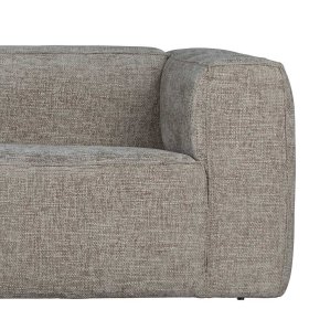 Stoffbezug Ecksofa Anzaroty in Beigegrau mit Armlehnen – Ansicht 7