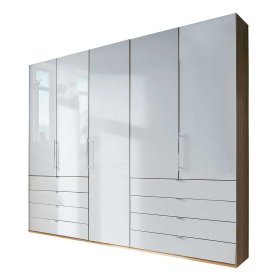 Premium Schlafzimmer Set Waluva in Weiß und Eiche Bianco (vierteilig) – Ansicht 6