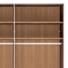 Kleiderschrank Durac in modernem Design 295 cm breit – Ansicht 7