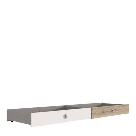 Jugendbett Elise in Eiche San Remo und Weiß Made in Germany – Ansicht 7