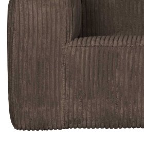 Dreisitzer Couch Locardos in Schlammfarben mit Breitcord Bezug – Ansicht 7