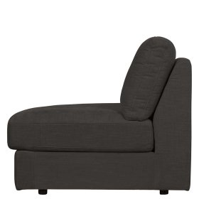 Modulsofa Abschluss Element links Trois in Anthrazit 93 cm breit – Ansicht 6