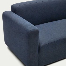 Modul Couch Badryca in Dunkelblau mit einer Armlehne – Ansicht 6