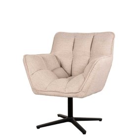 Sessel Lominda drehbar mit Sterngestell – Ansicht 1
