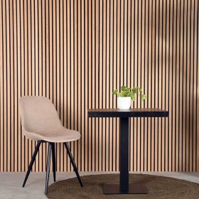 Esszimmerstuhl Flemingo aus Samt im Skandi Design (2er Set) – Ansicht 6