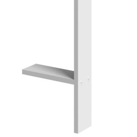 Garderobe für die Wand Thorau in Weiß Made in Germany – Ansicht 4