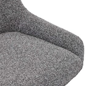 Esszimmerstuhl Orica um 360 Grad drehbar mit Gestell aus Metall (2er Set) – Ansicht 9