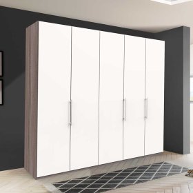 Geräumiger Schlafzimmerkleiderschrank Rarian 3 türig modern – Ansicht 3