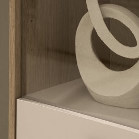 Highboard Zimena mit Vierfußgestell aus Metall in modernem Design – Ansicht 8