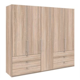 Komfort Schlafzimmerschrank Gehvonda in Eiche Sägerau Made in Germany – Ansicht 1