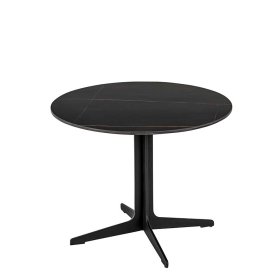 Beistelltisch Set Sofa Thivios in Schwarz aus Keramik und Metall (zweiteilig) – Ansicht 4