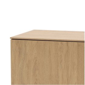 Schuhbank Carno 90 cm breit in Eiche Stone – Ansicht 5