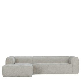 Stoffbezug Eckcouch Riodoru in Beige in modernem Design – Ansicht 1