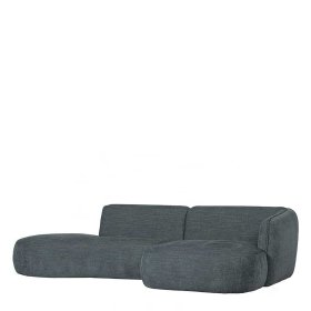 Petrol Couchecke Dossera aus Webstoff mit 42 cm Sitzhöhe – Ansicht 6