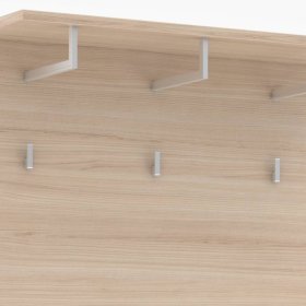 Garderobe Daniele für die Wandmontage in Eichefarben – Ansicht 4