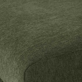 Couchhocker Skaceto in Dunkelgrün mit Vierfußgestell aus Metall – Ansicht 5