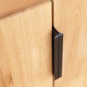 Highboard Niko mit LED Beleuchtung und Glastür – Ansicht 9