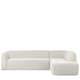 Skandi Design Couchecke Gordon in Cremefarben meliert mit Armlehne – Ansicht 6