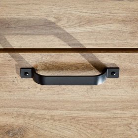 Wäschekommode Tananoa in Plankeneiche Holzoptik mit Bügelgestell – Ansicht 6