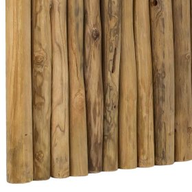 Kopfteil Koropi aus Teak Massivholz 120 cm hoch – Ansicht 5