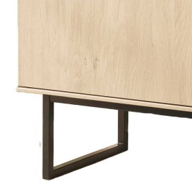 Flurschrank Carno in Eiche Stone 200 cm hoch – Ansicht 6