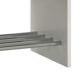 Schuhbank Top in Weiß Grau 80 cm breit – Ansicht 6