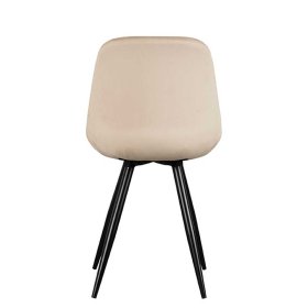 Esszimmerstuhl Flemingo aus Samt im Skandi Design (2er Set) – Ansicht 4