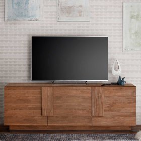 Fernsehunterschrank Bea in Holzoptik Naturfarben modernes Design – Ansicht 2